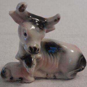 VTG Very Tiny Holstein Cow and Calf